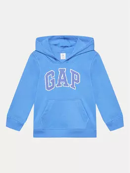 Толстовка обычного кроя Gap, синий