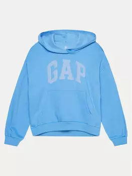 Толстовка обычного кроя Gap, синий