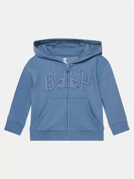 Толстовка обычного кроя Gap, синий