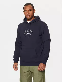 Толстовка обычного кроя Gap, синий
