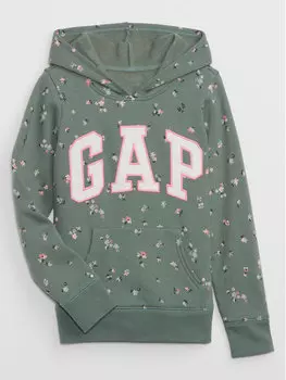 Толстовка обычного кроя Gap, зеленый