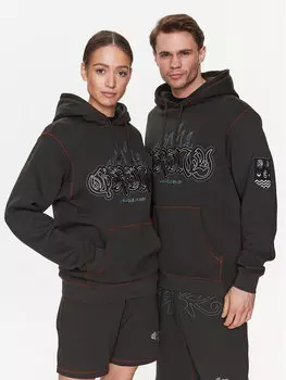 Толстовка обычного кроя Grimey, черный