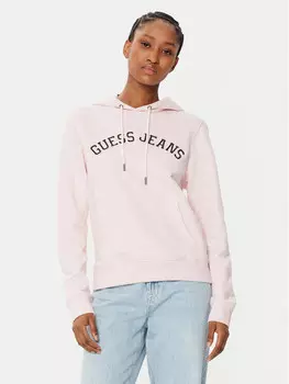 Толстовка обычного кроя Guess Jeans, бежевый