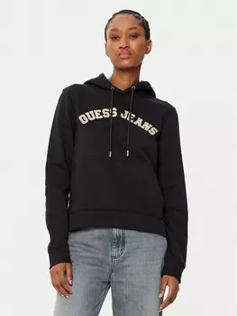 Толстовка обычного кроя Guess Jeans, черный