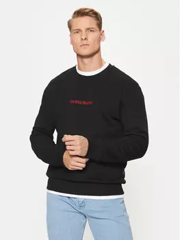Толстовка обычного кроя Guess Jeans, черный