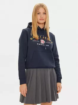 Толстовка обычного кроя Guess Jeans, синий