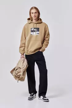 Толстовка обычного кроя H&M, бежевый