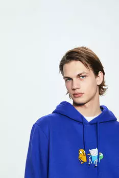 Толстовка обычного кроя H&M, синий
