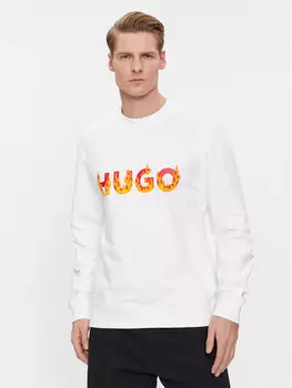 Толстовка обычного кроя Hugo, белый