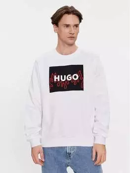 Толстовка обычного кроя Hugo, белый