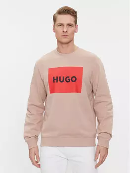 Толстовка обычного кроя Hugo, бежевый