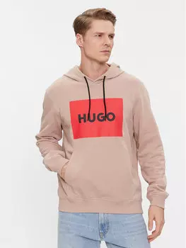 Толстовка обычного кроя Hugo, бежевый