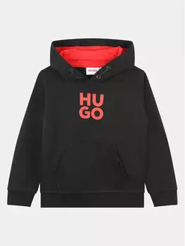 Толстовка обычного кроя Hugo, черный