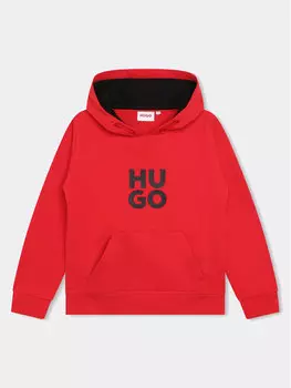 Толстовка обычного кроя Hugo, красный