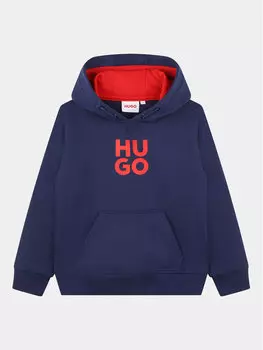 Толстовка обычного кроя Hugo, синий