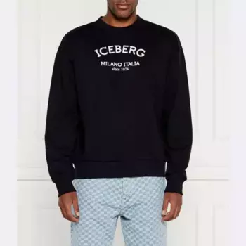 Толстовка обычного кроя Iceberg, черный