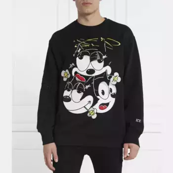 Толстовка обычного кроя Iceberg, черный