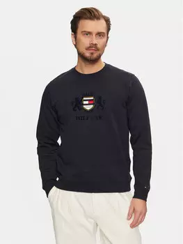 Толстовка обычного кроя Icon MW0MW38349 Tommy Hilfiger, синий