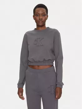 Толстовка обычного кроя J20J225363 Calvin Klein Jeans, серый