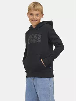 Толстовка обычного кроя Jack&Jones Junior, черный