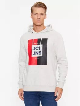 Толстовка обычного кроя Jack&Jones, серый