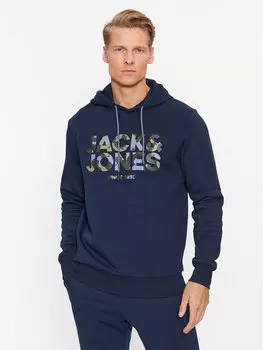 Толстовка обычного кроя Jack&Jones, синий