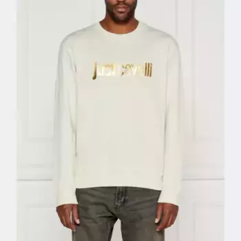 Толстовка обычного кроя Just Cavalli, экрю