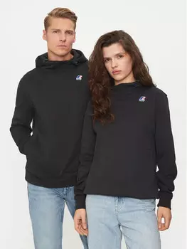 Толстовка обычного кроя K-Way, черный