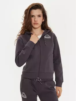 Толстовка обычного кроя Kappa, серый