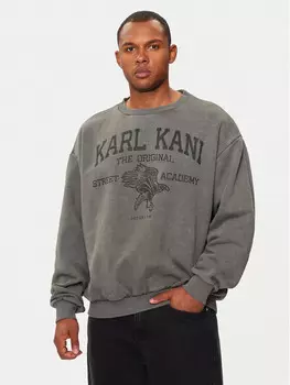 Толстовка обычного кроя Karl Kani, серый