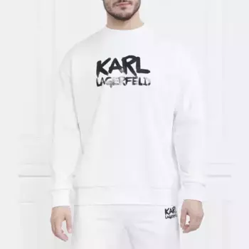 Толстовка обычного кроя Karl Lagerfeld, белый