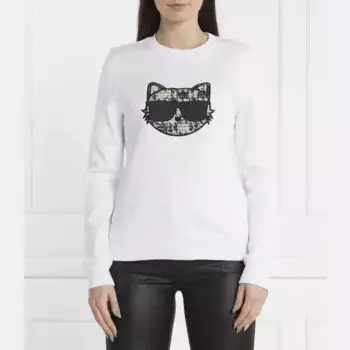 Толстовка обычного кроя Karl Lagerfeld, белый