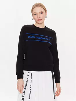 Толстовка обычного кроя Karl Lagerfeld, черный