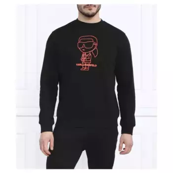 Толстовка обычного кроя Karl Lagerfeld, черный