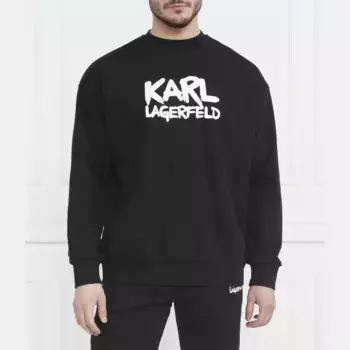 Толстовка обычного кроя Karl Lagerfeld, черный