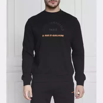 Толстовка обычного кроя Karl Lagerfeld, черный