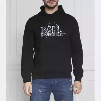 Толстовка обычного кроя Karl Lagerfeld, черный