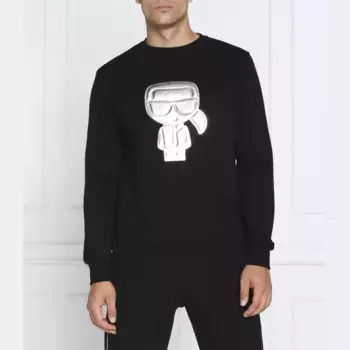 Толстовка обычного кроя Karl Lagerfeld, черный