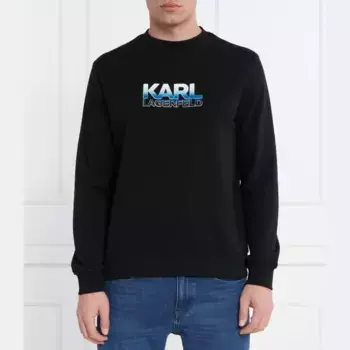 Толстовка обычного кроя Karl Lagerfeld, черный
