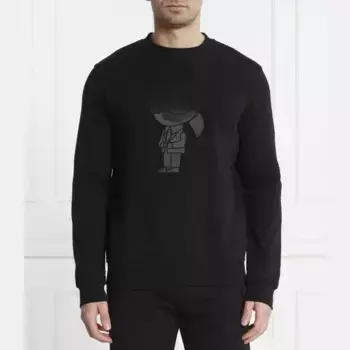 Толстовка обычного кроя Karl Lagerfeld, черный