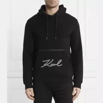 Толстовка обычного кроя Karl Lagerfeld, черный