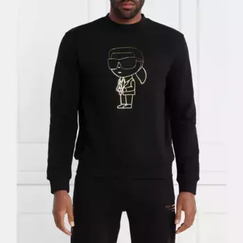 Толстовка обычного кроя Karl Lagerfeld, черный