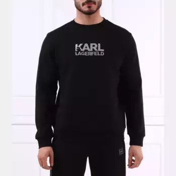 Толстовка обычного кроя Karl Lagerfeld, черный