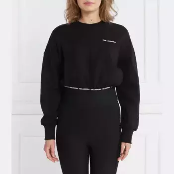 Толстовка обычного кроя Karl Lagerfeld, черный