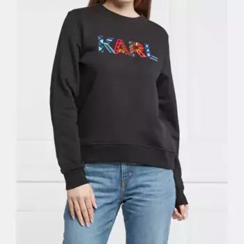 Толстовка обычного кроя Karl Lagerfeld, черный