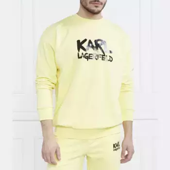 Толстовка обычного кроя Karl Lagerfeld, желтый