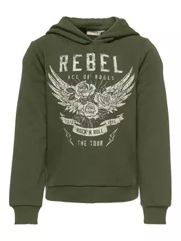 Толстовка обычного кроя Kids Only, зеленый