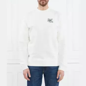 Толстовка обычного кроя Lacoste, белый