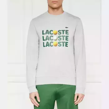Толстовка обычного кроя Lacoste, серый