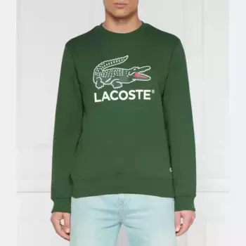 Толстовка обычного кроя Lacoste, зеленый